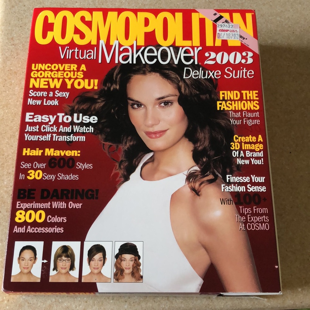 NWT Cosmopolitan Virtual Makeover 2003 Deluxe Suite